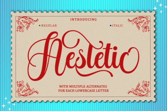 Aestetic: The Script Font That Gave My Small Business Labels a Polish Upgrade
