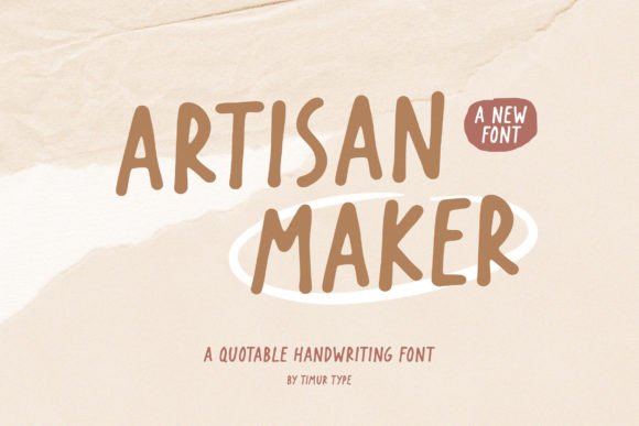 Artisan Maker Font: A Thoughtful Script for Editorial Design and Brand Storytelling