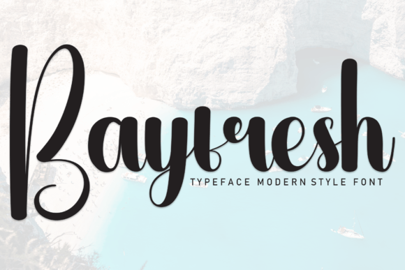 Bayfresh: A Handwritten Font That Works in Campaign Workflows
