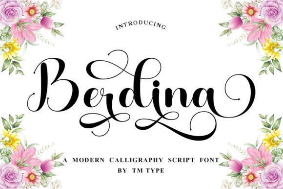 Berdina: A Handwritten Font That Elevates Brand Content and Campaign Visuals