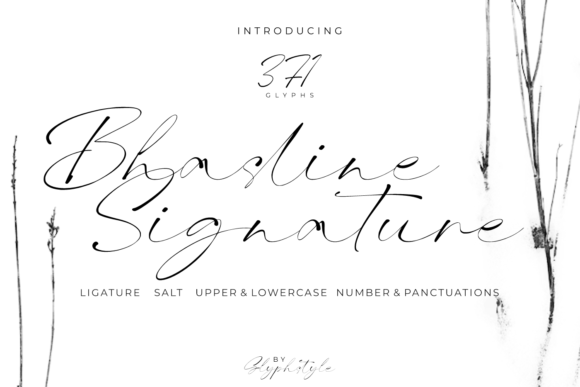 Bhasline Brings Handwritten Warmth to Editorial Design