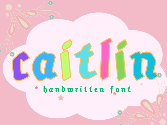 Caitlin: A Script Font That Transforms Brand Identity Work