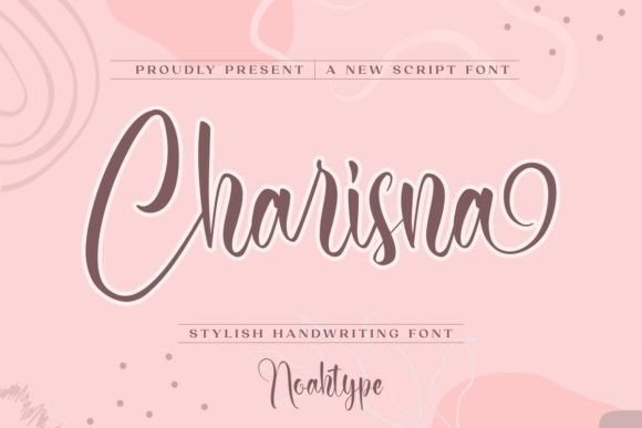 Charisna: The Handwritten Font That Elevates Editorial Layouts