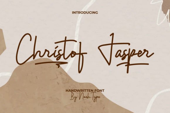 Christof Jasper Font: The Handwritten Touch Your Brand Needs