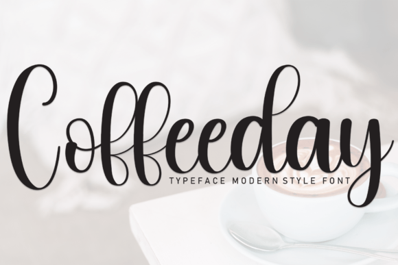 Coffeeday Font: A Friendly Handwritten Typeface for Branding