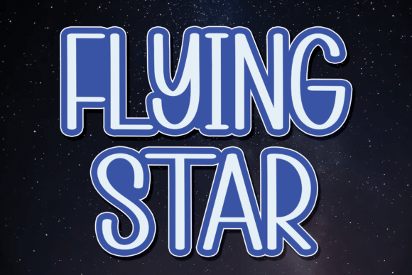 Flying Star Font: A Handwritten Typeface for Modern Web Design