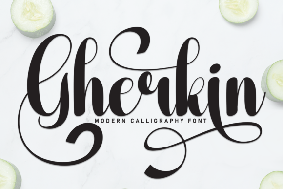 Gherkin Font: A Playful Typeface for Modern Editorial Design