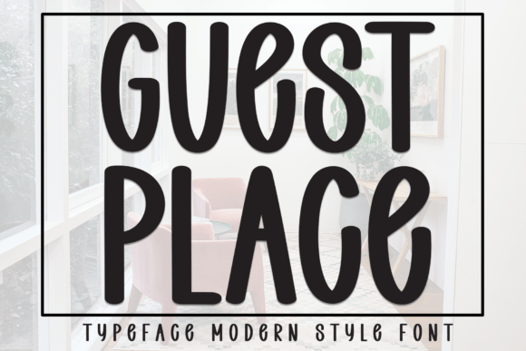 Guest Place: A Handwritten Font That Brings Warmth to Editorial Design