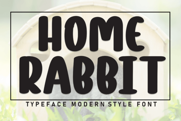 Home Rabbit: A Handwritten Font with Quiet Editorial Charm