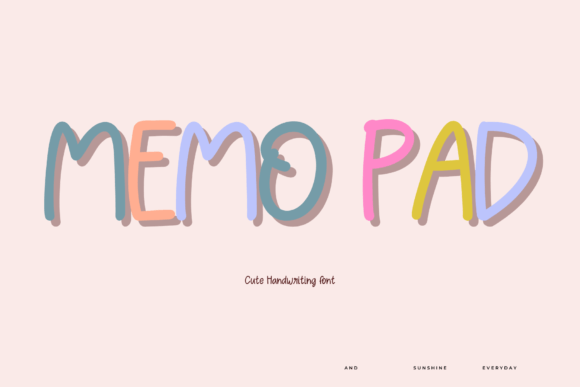 Memo Pad Font Review: A Handwritten Typeface for Editorial Design and Publishing