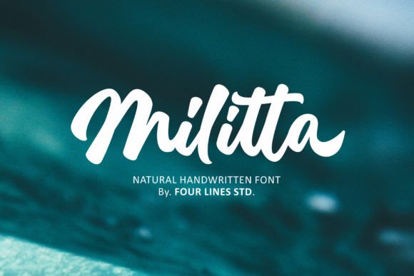 Militta Font: Elevating Digital Campaigns with Handwritten Elegance