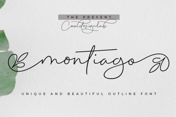Montiago Brings Refined Elegance to Modern Script Design