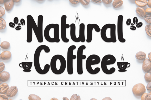 Natural Coffee Font: A Cozy Typeface for Your Brand Identity