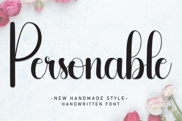 Personable Font: A Handwritten Typeface for Editorial Storytelling