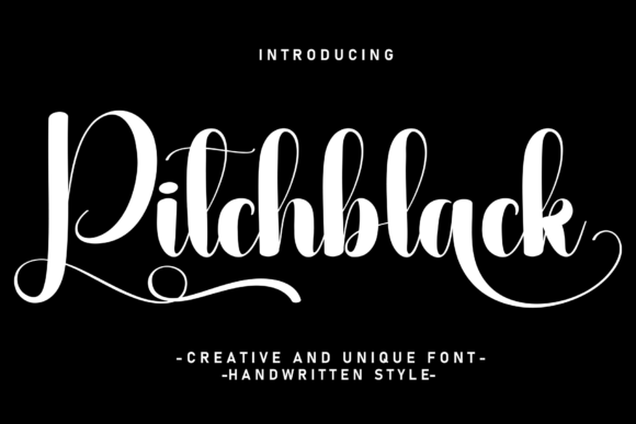 Pitchblack: The Handwritten Font That Made My Small Brand Instantly Friendlier