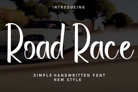 Road Race: A Sweet Handwritten Font for Brand Projects