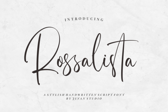 Rossalista: A Web Designer's Guide to Elegant Script