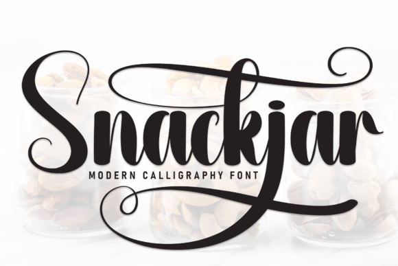 Snackjar Script Font: A Craft Essential for Handmade Sellers