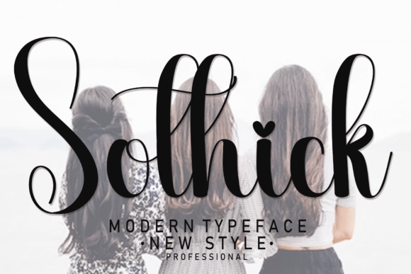 Sothick: A Handwritten Font for Small Business Branding