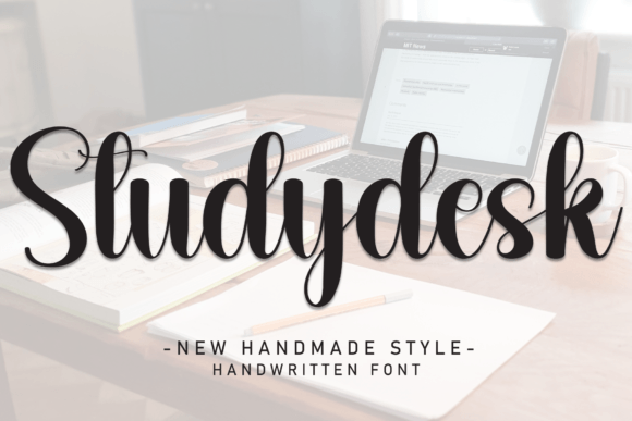 Studydesk: A Handwritten Font That Brings Warmth to Campaign Design