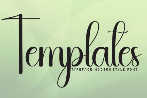 Templates: A Handwritten Font for Charming Editorial Design