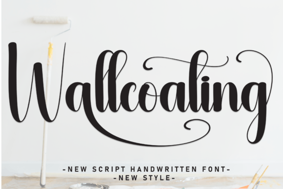 Wallcoating: A Handwritten Font for Editorial Warmth
