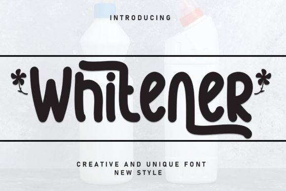 Whitener Font: A Handwritten Typeface for Brand Stories