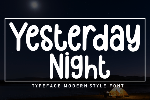 Yesterday Night: A Handwritten Font for Editorial Warmth